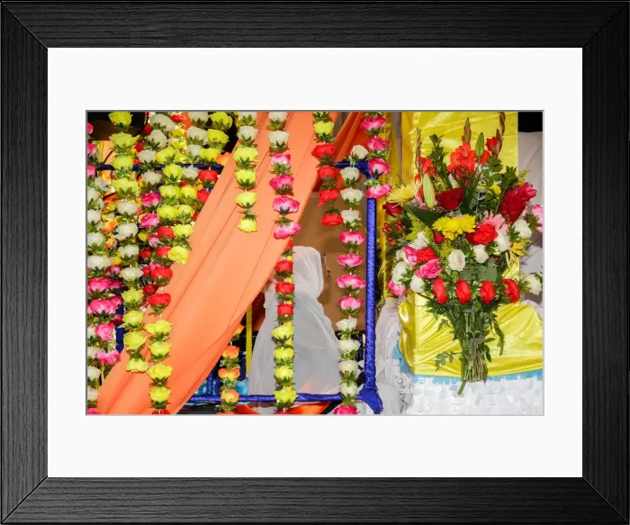 Framed Print : A participant on a float takes part in the Annual Sikh Day Parade in Manhattan, New York Framed Print : A participant on a float takes part in the Annual Sikh Day Parade in Manhattan, New York