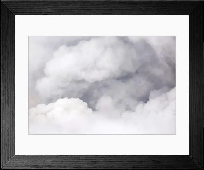 Framed Print : Ash erupts from the Halemaumau crater near the community of Volcano Framed Print : Ash erupts from the Halemaumau crater near the community of Volcano