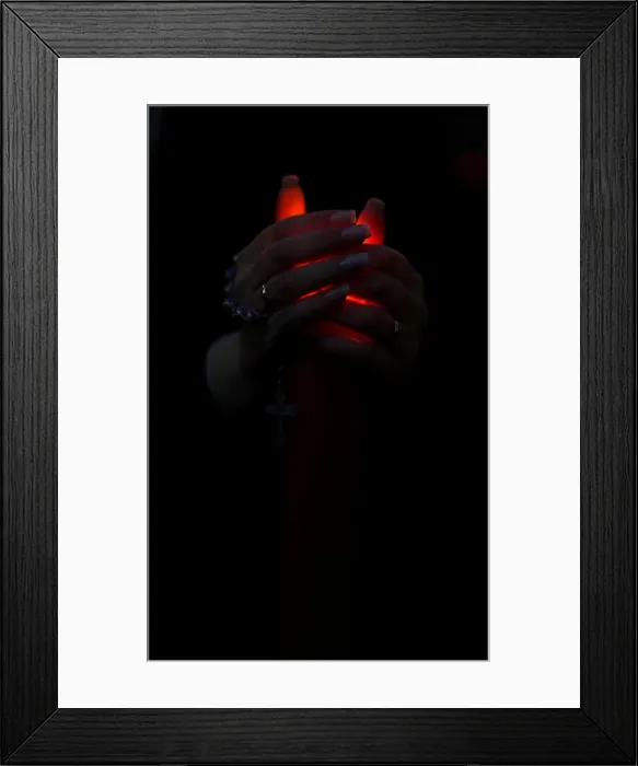 Framed Print : A Penitent takes part in the Nuestro Padre Jesus del Gran Poder y Maria Santisima de la Framed Print : A Penitent takes part in the Nuestro Padre Jesus del Gran Poder y Maria Santisima de la