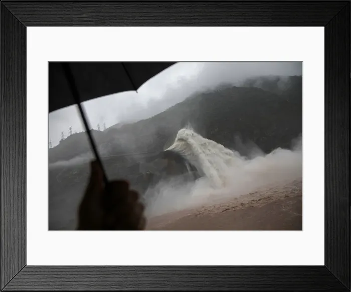 Framed Print : The Wider Image: Dam nation: China crackdown spares big hydro projects Framed Print : The Wider Image: Dam nation: China crackdown spares big hydro projects