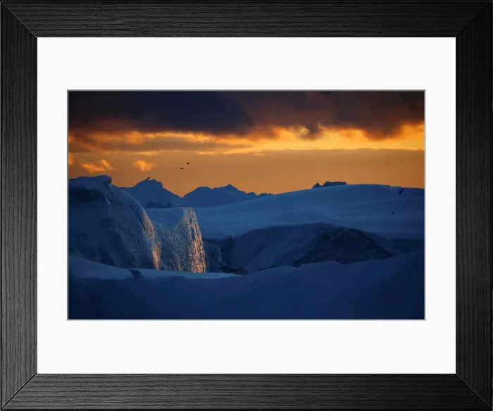 Framed Print : Disko Bay close to Ilulissat Framed Print : Disko Bay close to Ilulissat