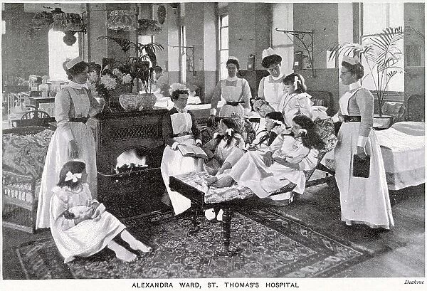 Alexandra Ward, St Thomas Hospital, London 1903