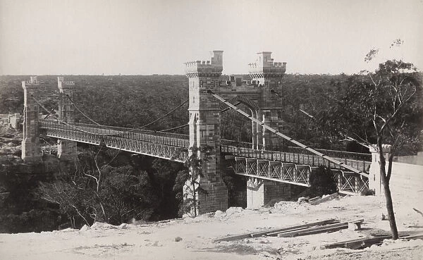 Australia - Sydney - suspension bridge, Northbridge