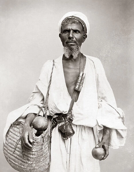 Bedouin Man from Mount Sinai, Egypt, circa 1890