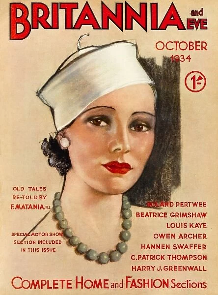 Britannia and Eve magazine, October 1934