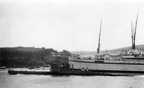 British submarine HMS L22, WW1