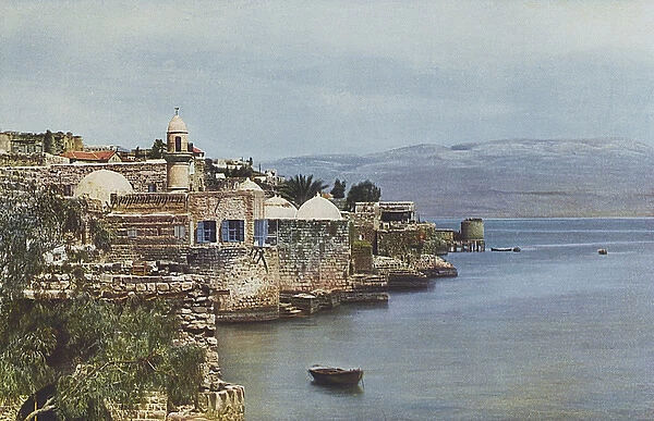 City of Tiberias on the Sea of Galilee, Israel