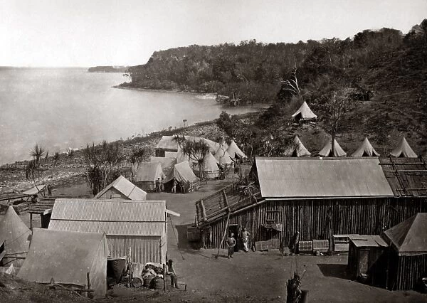 Darwin, Australia, circa 1870s - early view of the settlemen