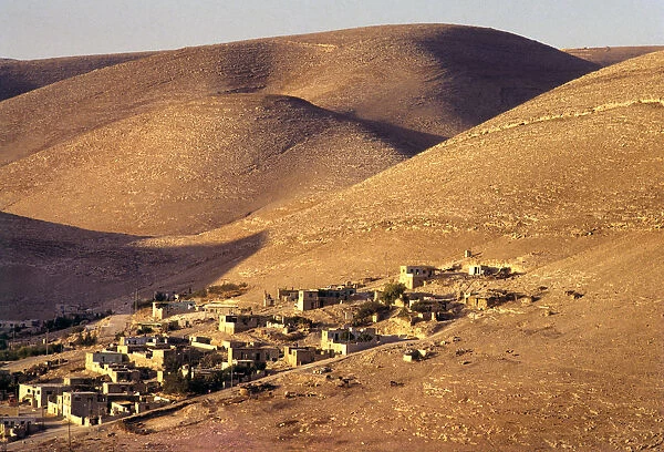 The desert town of Dhiban, south of Amman, Jordan