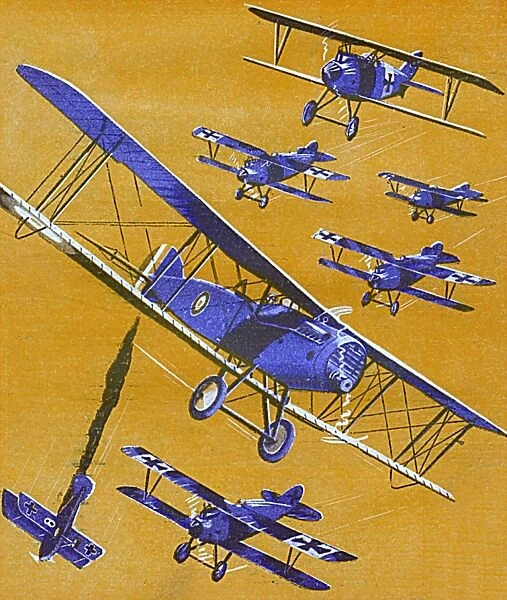 Duels in the air - WWI aerial combat