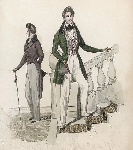 English Style Dress 1834