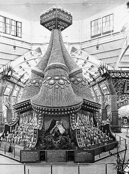 The Franco-British Exhibition at White City, London, in 1908