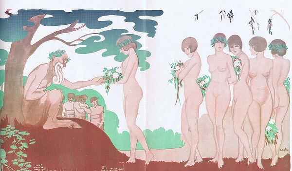 Illustration from Paris Plaisirs number 25, June 1924