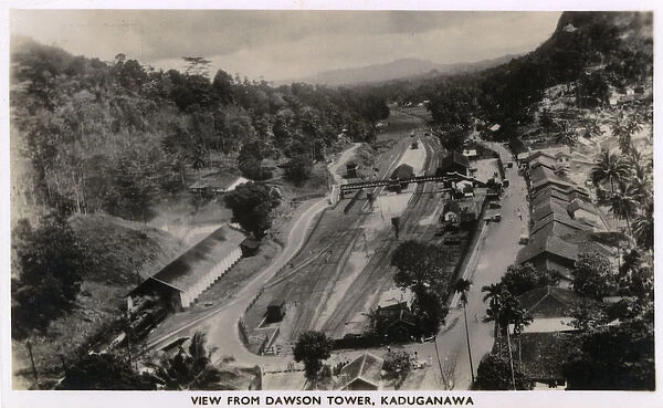 Kadugannawa Railway Station, Ceylon (Sri Lanka)