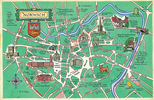 Map - Norwich