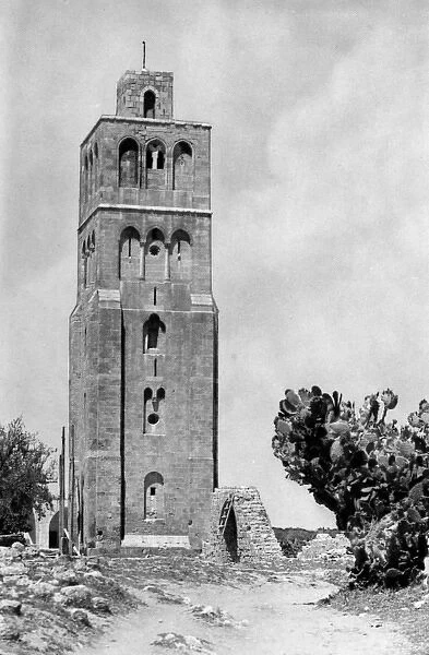 Medieval tower, Ramla, Western Israel