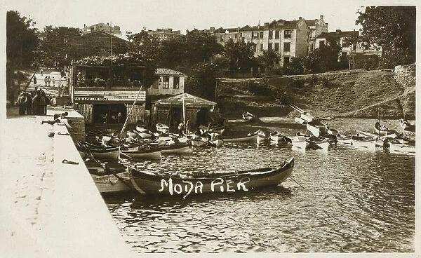 Moda Pier, Istanbul, Turkey. Date: 1923