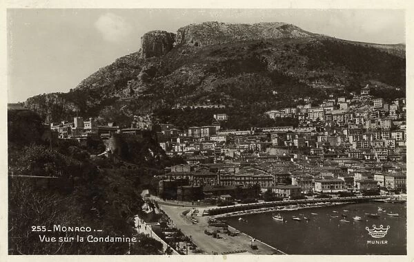 Monaco - View of La Condamine