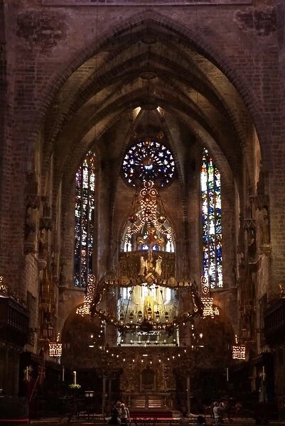 Palma, Mallorca, Spain - Altar - Cathedral Sa Seu