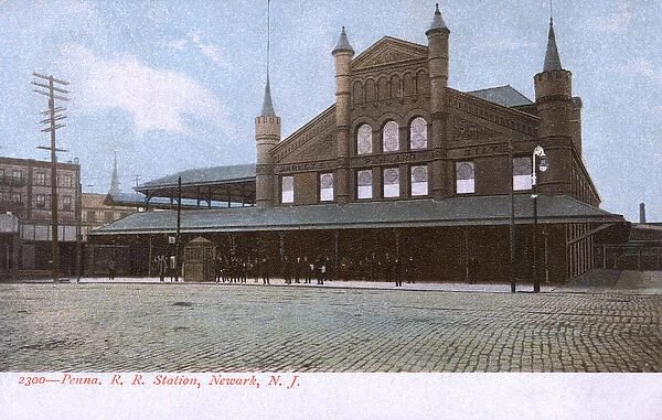 Penna Railway Station, Newark, New Jersey, USA