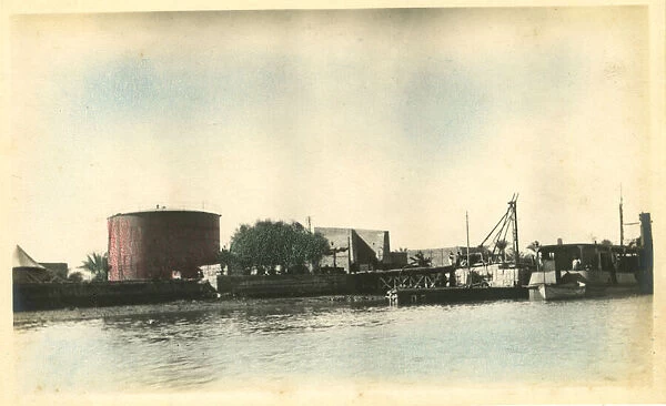PO Companys Oil Tank, Basra, Iraq, WW1