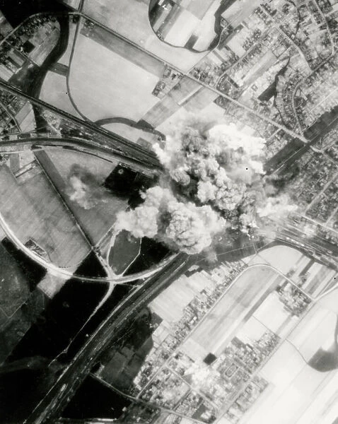Precision bombing, Falkenberg railway yards 1945