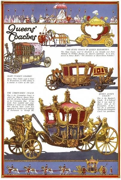 The Queens Coaches - 1953 Coronation