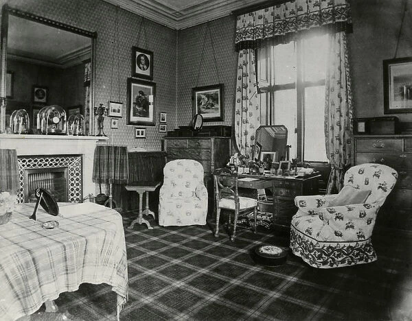 Queens dressing room, Balmoral, 1950s
