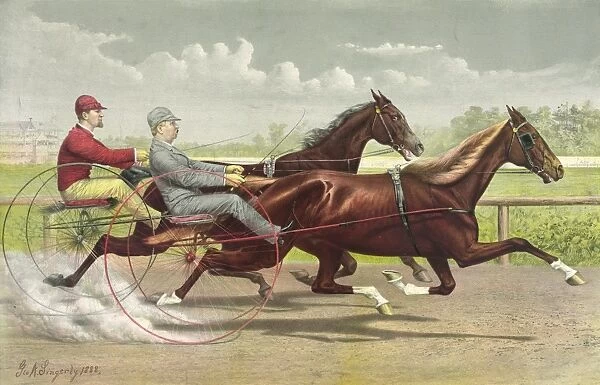 The renowned trotter Prince Wilkes record, 2: 14 1  /  3; owned b