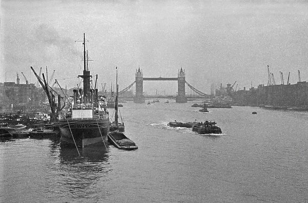 River Thames with Tower Bridge, London