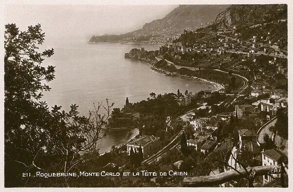 Roquebrune-Cap-Martin, Monte Carlo and the Dogs Head