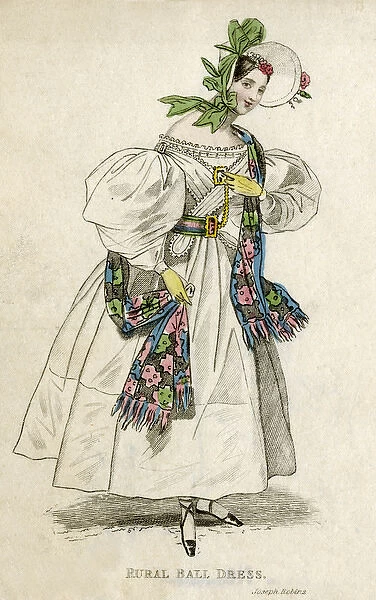 Rural ball dress 1832