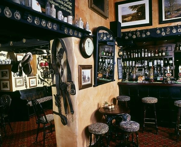 Scene in a local pub, the Star Inn, somewhere in Cornwall