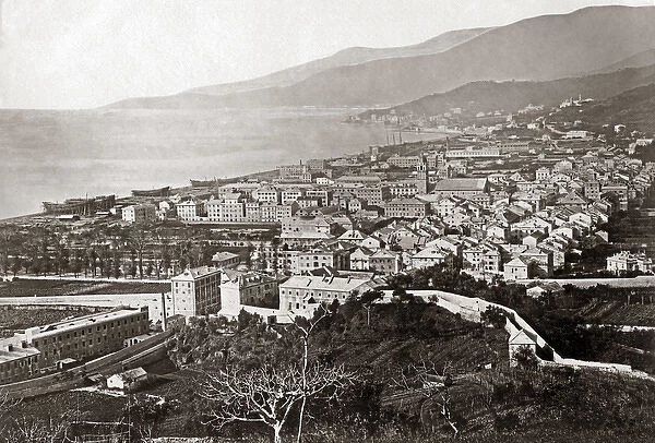 Sestri Ponente, Genoa, Italy, circa 1890