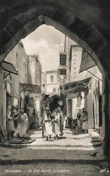 Street scene in Old Jerusalem
