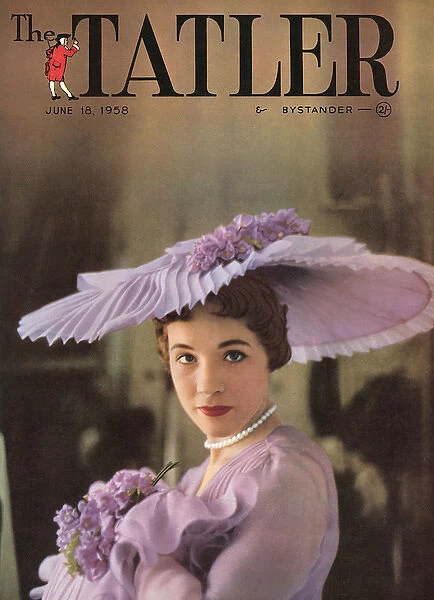 Tatler front cover, Horse Guards, 1958