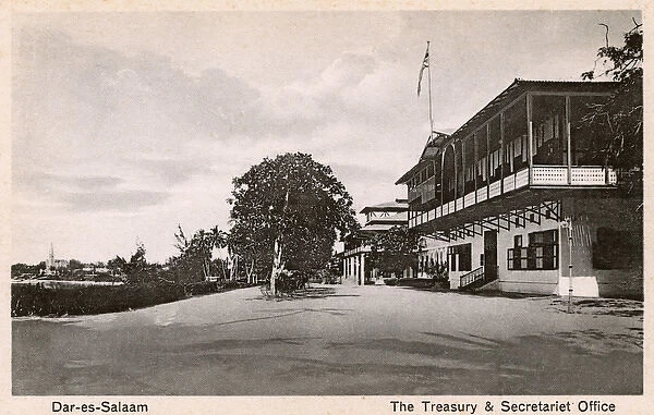 Treasury and Secretariat Office, Dar-es-Salaam, Tanzania