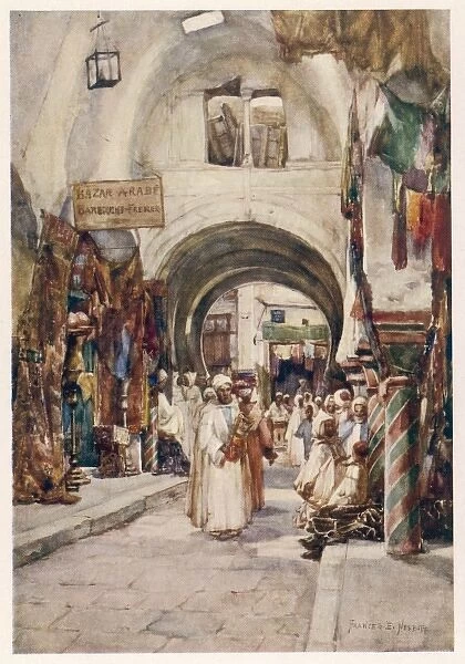 Tunisia  /  Tunis Souk 1906