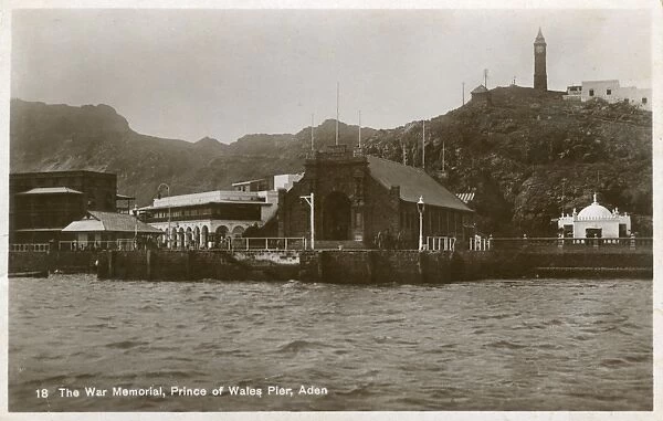 War Memorial, Prince of Wales Pier, Aden