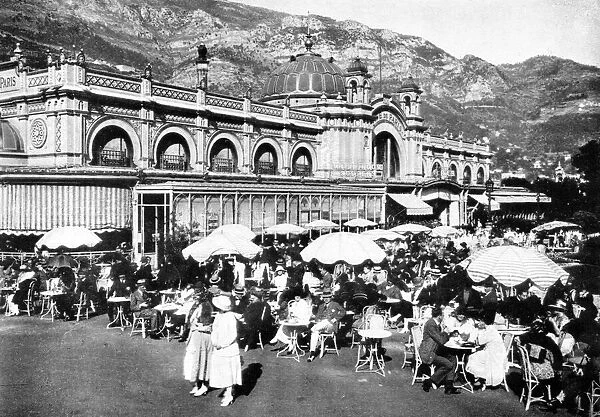 the world famous Caf de Paris at Monte Carlo, 1922