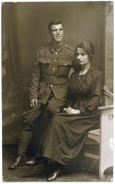 Ww1  /  Soldier & his Wife