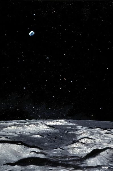 Apollo 17 landing site on Moon