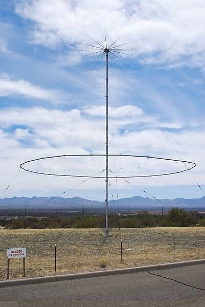 Discone antenna at Titan Missile Museum C013  /  5305