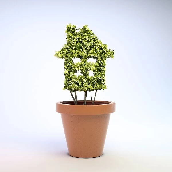 Green housing, conceptual artwork F006  /  3819