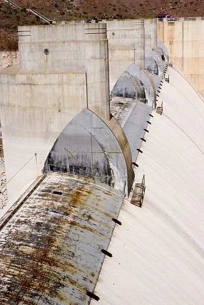 Hoover Dam spillway