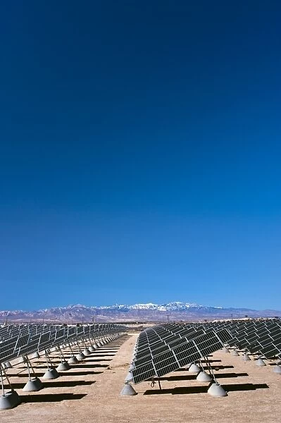 Solar power plant, Nevada, USA