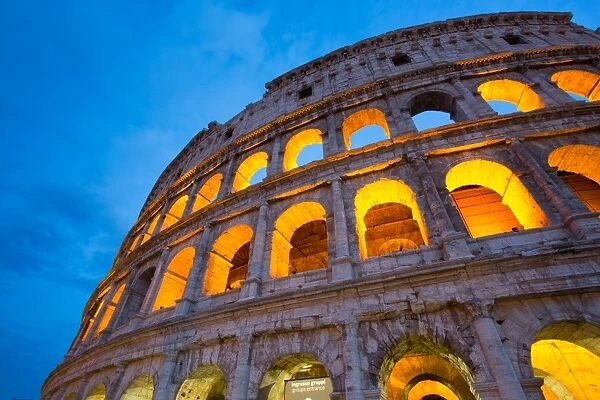 The Colosseum, UNESCO World Heritage Site, Rome, Lazio, Italy, Europe