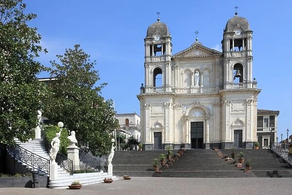 Duomo, Zafferana Etnea, Sicily, Italy, Europe