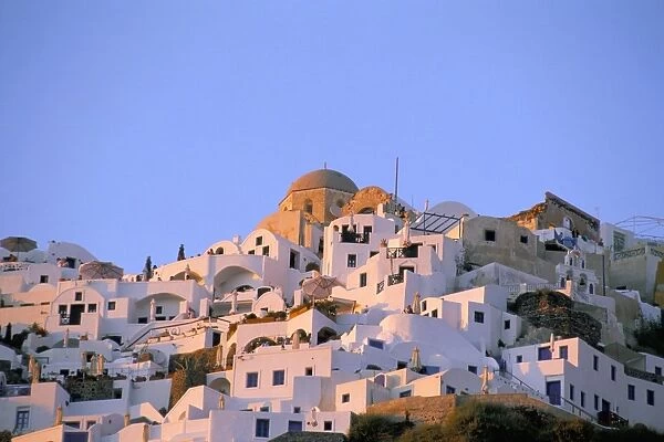 Oia (Ia), island of Santorini (Thira), Cyclades Islands, Aegean, Greek Islands