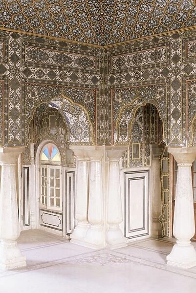 The Sheesh Mahal (mirrored hall) (hall of mirrors)